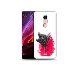 Чехол MyPads Tocco для BQ 5050 Strike медведь в дымке