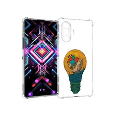 Чехол MyPads Tocco для Xiaomi Poco F3 GT кит в лампочке с парусами (PT172450.277.387)