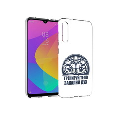 Чехол MyPads Tocco для Xiaomi Mi CC9e бодибилдинг закаляй дух (PT134188.271.234)