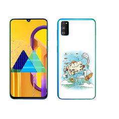 Чехол MyPads Tocco для Samsung Galaxy M23 Счастливый чемодан (PT227329.604.166)