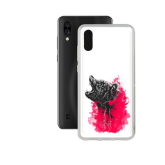 Чехол MyPads Tocco для ZTE Blade A5 (2020) медведь в дымке (PT226944.454.463)