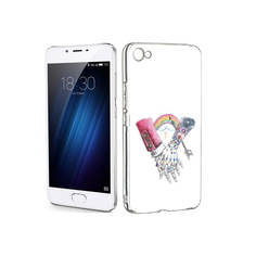 Чехол MyPads Tocco для Meizu U20 абстракция руки в татуировках (PT50622.85.212)