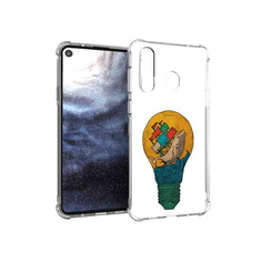 Чехол MyPads Tocco для Samsung Galaxy A8s кит в лампочке с парусами (PT124633.501.387)