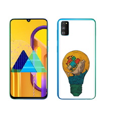 Чехол MyPads Tocco для Samsung Galaxy M23 кит в лампочке с парусами (PT227329.604.387)