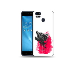 Чехол MyPads Tocco для Asus ZenFone 3 медведь в дымке (PT51214.656.463)