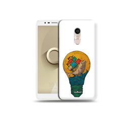 Чехол MyPads Tocco для Alcatel 3C 5026D кит в лампочке с парусами