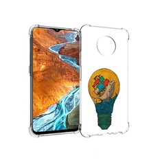 Чехол MyPads Tocco для Nokia G300 кит в лампочке с парусами (PT224563.108.387)