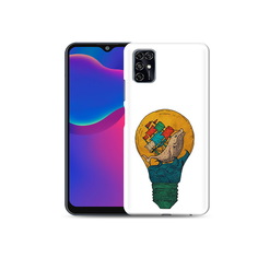 Чехол MyPads Tocco для ZTE Blade V2020 Smart кит в лампочке с парусами (PT156449.459.387)
