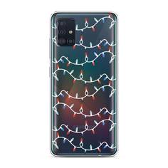 Чехол на Samsung Galaxy A51 "Разноцветная гирлянда" Case Place