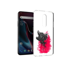 Чехол MyPads Tocco для OnePlus 7 Pro медведь в дымке (PT139735.130.463)