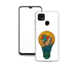 Чехол MyPads Tocco для ZTE Blade 20 Smart кит в лампочке с парусами (PT226940.456.387)