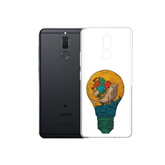 Чехол MyPads Tocco для Huawei Nova 2i кит в лампочке с парусами (PT92543.64.387)