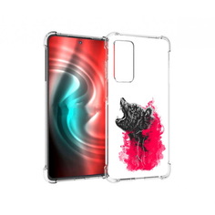 Чехол MyPads Tocco для Motorola 20 медведь в дымке (PT227072.363.463)