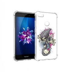 Чехол MyPads Tocco для Honor 8 Lite нарисованный скелет на скейт борде (PT62584.26.512)