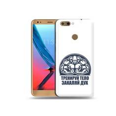 Чехол MyPads Tocco для ZTE Blade V9 бодибилдинг закаляй дух (PT106427.464.234)