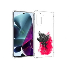 Чехол MyPads Tocco для Motorola Moto G200 медведь в дымке (PT227076.355.463)