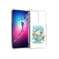 Чехол MyPads Tocco для Samsung Galaxy S20+ Счастливый чемодан (PT141343.495.166)