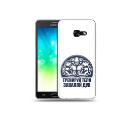 Чехол MyPads Tocco для Samsung Galaxy A3 (2017) бодибилдинг закаляй дух (PT51197.565.234)