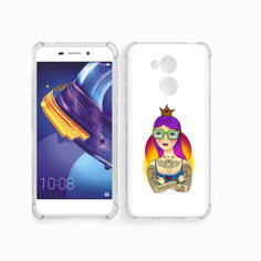 Чехол MyPads Tocco для Huawei 6C Pro девушка в татуировках с короной (PT88459.60.305)