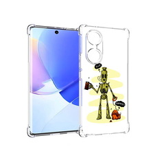 Чехол MyPads Tocco для Honor 60 прикольный робот