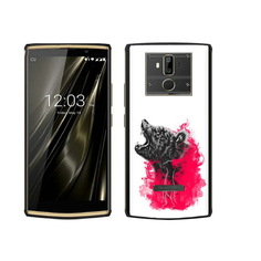 Чехол MyPads Tocco для Oukitel K7 медведь в дымке