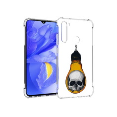 Чехол MyPads Tocco для Xiaomi Redmi Note 8T череп в лампочке (PT140720.278.676)