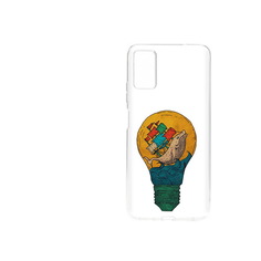 Чехол MyPads Tocco для ZTE Blade A71 (2021) кит в лампочке с парусами (PT226945.474.387)