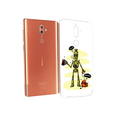 Чехол MyPads Tocco для Nokia 9 прикольный робот (PT126479.94.557)