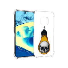Чехол MyPads Tocco для Nokia XR20 череп в лампочке (PT161671.111.676)