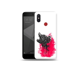 Чехол MyPads Tocco для Xiaomi Mi 8 SE медведь в дымке (PT113500.331.463)