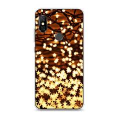 Чехол на Xiaomi Redmi Note 6 Pro "Новогодняя гирлянда" Case Place