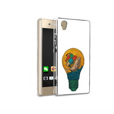 Чехол MyPads Tocco для Sony Xperia XA1 Ultra кит в лампочке с парусами (PT67027.252.387)