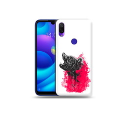 Чехол MyPads Tocco для Xiaomi Mi Play медведь в дымке (PT128724.322.463)