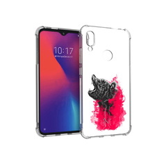 Чехол MyPads Tocco для Xiaomi Redmi Note 7 медведь в дымке (PT125338.275.463)
