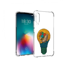 Чехол MyPads Tocco для Meizu 16T кит в лампочке с парусами (PT144619.90.387)