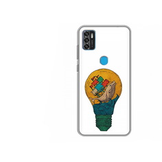 Чехол MyPads Tocco для ZTE Blade A7s 2020 кит в лампочке с парусами (PT158171.472.387)