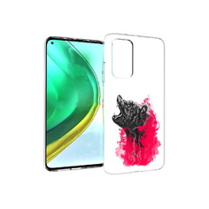 Чехол MyPads Tocco для Xiaomi Mi 10T Pro медведь в дымке (PT154683.267.463)