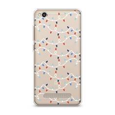 Чехол на Xiaomi Redmi 4A"Разноцветная гирлянда" Case Place