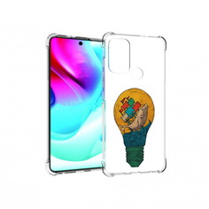Чехол MyPads Tocco для Motorola Moto G60S кит в лампочке с парусами (PT227079.361.387)