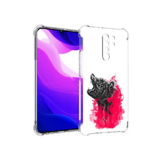 Чехол MyPads Tocco для Xiaomi Redmi 9 медведь в дымке (PT150826.259.463)