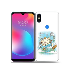 Чехол MyPads Tocco для BQ 5730L Счастливый чемодан