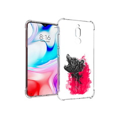Чехол MyPads Tocco для Xiaomi Redmi 8 медведь в дымке (PT138911.300.463)