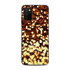 Чехол на Samsung Galaxy A03s "Новогодняя гирлянда" Case Place