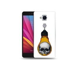 Чехол MyPads Tocco для Honor 5X череп в лампочке (PT24996.45.676)