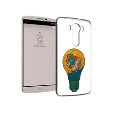Чехол MyPads Tocco для LG V10 кит в лампочке с парусами (PT25325.78.387)