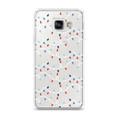 Чехол на Samsung Galaxy A3 2016 "Разноцветная гирлянда" Case Place