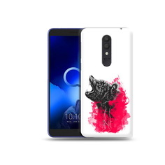 Чехол MyPads Tocco для Alcatel 1X медведь в дымке (PT133941.659.463)