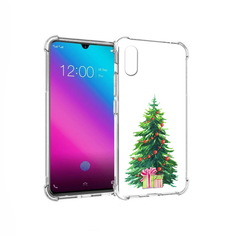 Чехол MyPads Tocco для Vivo V11 Елка новогодняя с подарками акварель (PT117900.427.78)