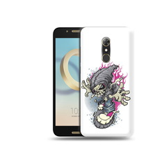Чехол MyPads Tocco для Alcatel A7 нарисованный скелет на скейт борде (PT133991.671.512)