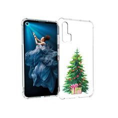 Чехол MyPads Tocco для Honor 20 Pro Елка новогодняя с подарками акварель (PT129185.18.78)